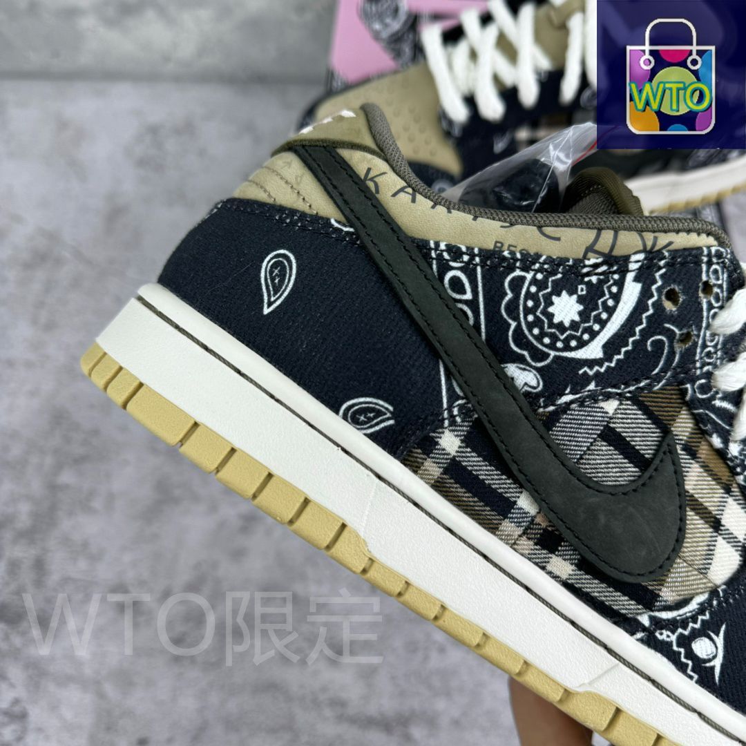 NIKE travis scott x nk sb dunk low ts-WTO輸入2 - メルカリ