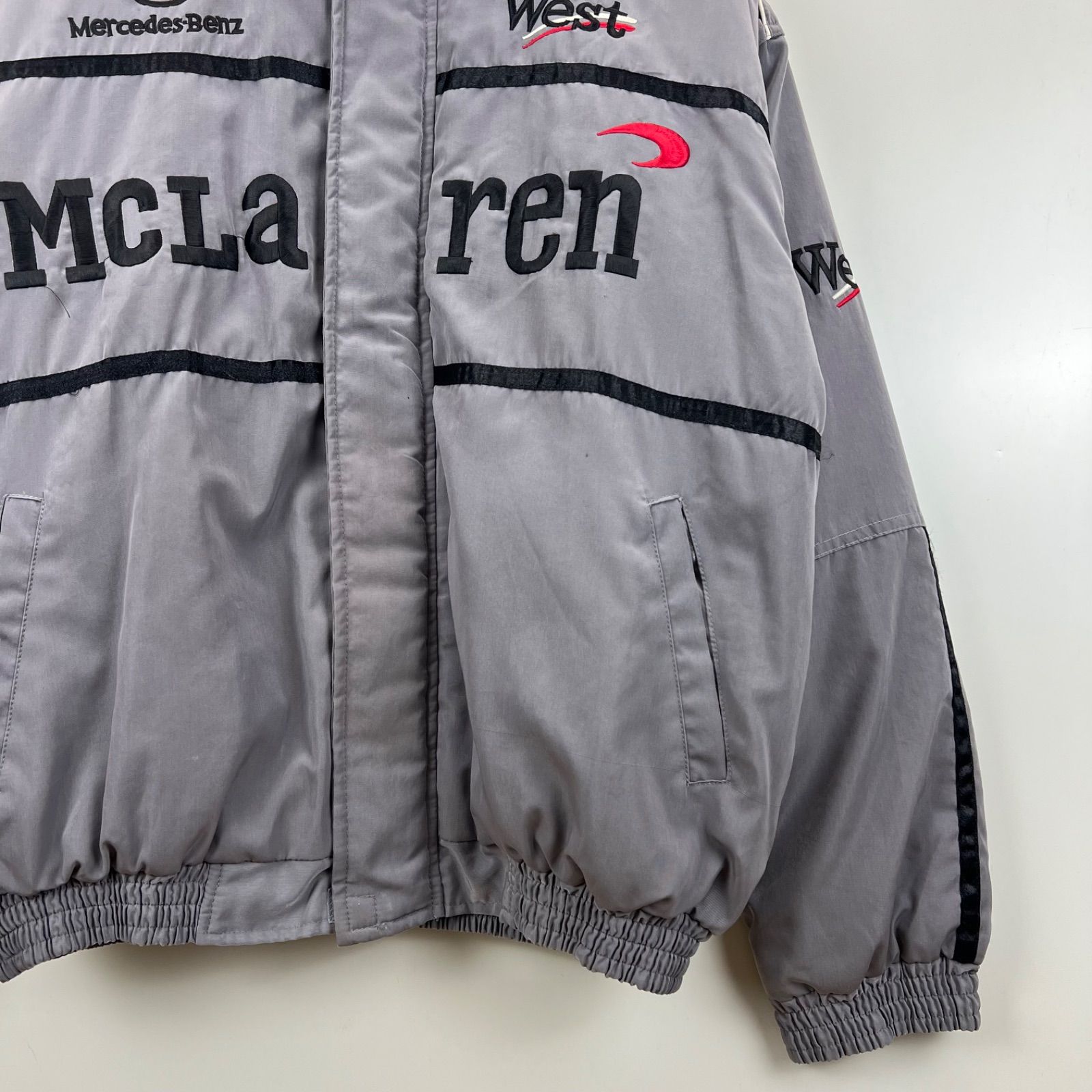 Mercedes Benz 00s y2k archive puff racing jacket L メルセデス