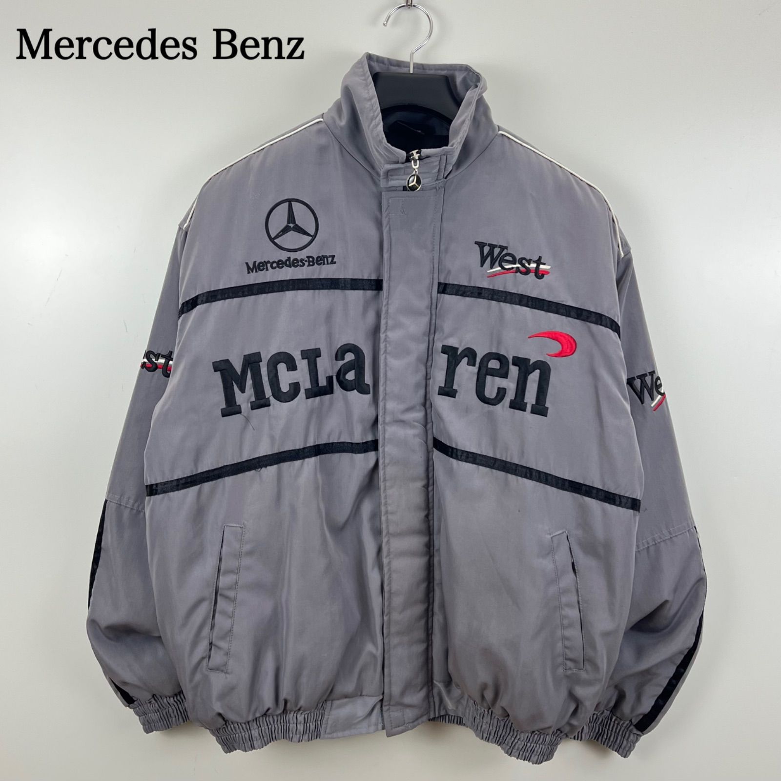 Mercedes Benz 00s y2k archive puff racing jacket L メルセデス
