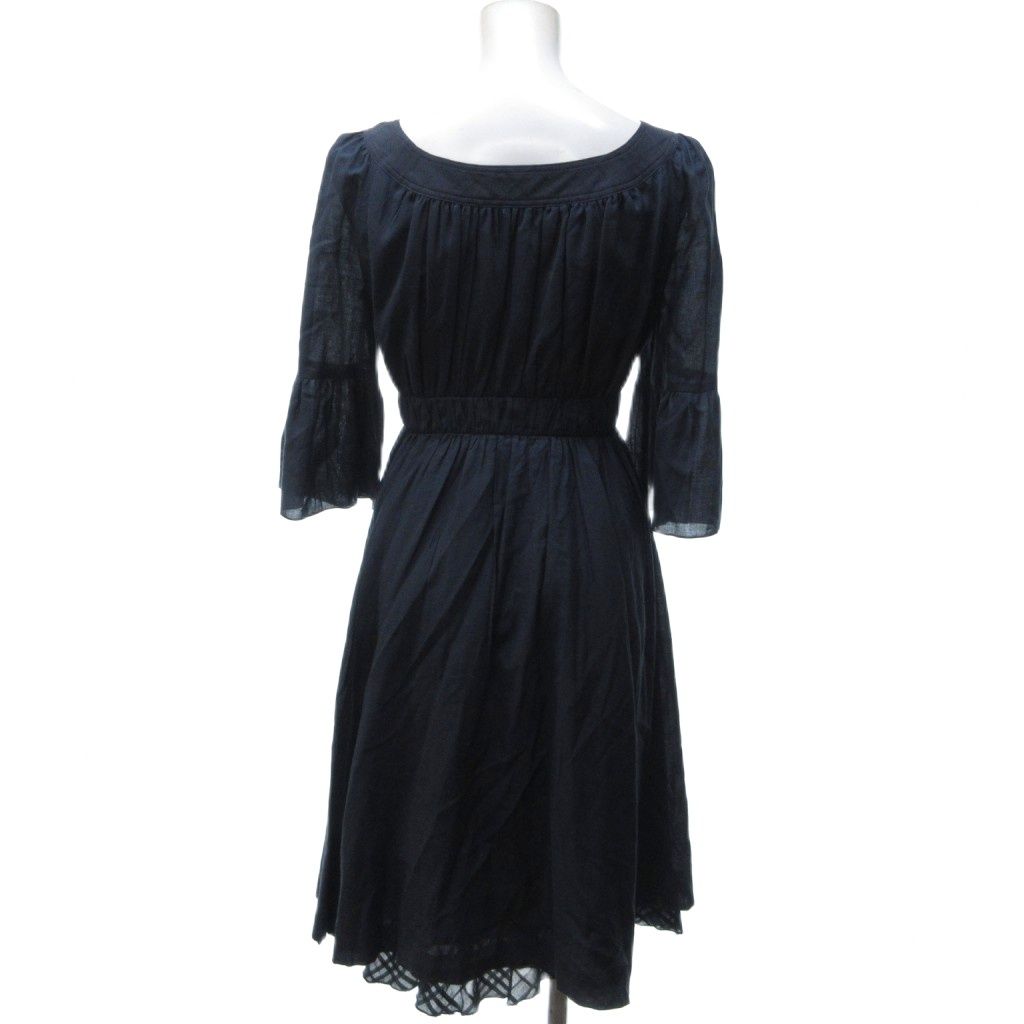 バーバリーブルーレーベル BURBERRY BLUE LABEL ワンピース フリル袖