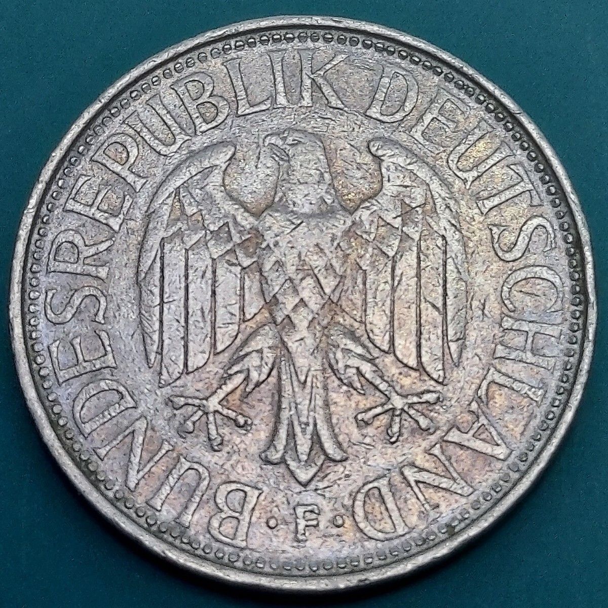ドイツ 1マルクコイン おまとめ3点 ドイツの国章である連邦鷲（Bundesadler）デザイン 海外硬貨 【L102】 - メルカリ