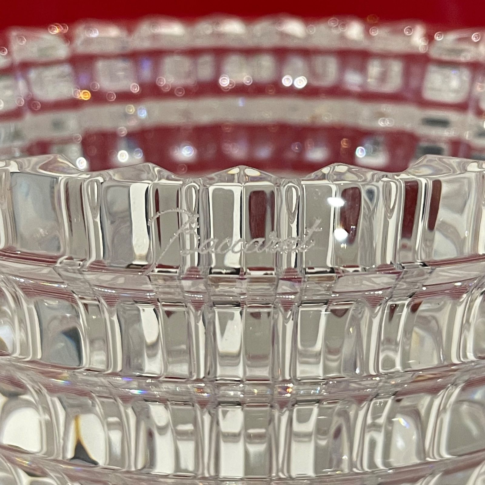 Baccarat バカラ クリスタル アイベース S フラワーベース 花瓶 保存箱