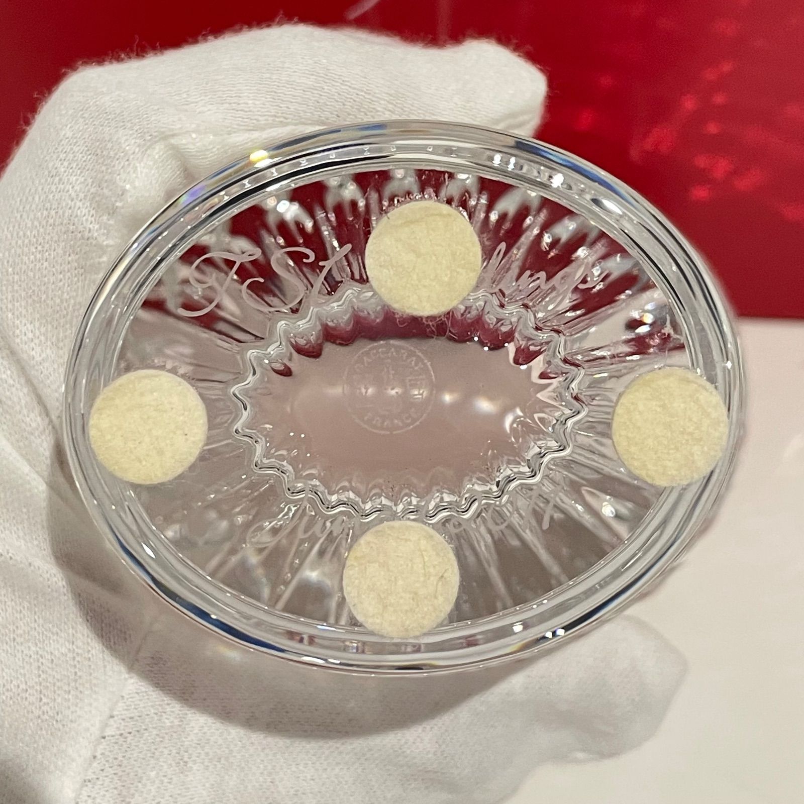 美品】Baccarat バカラ クリスタル アウトレット アイベース S