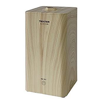 【】TEKNOS 超音波加湿器 木目調ナチュラルブラウン 1.0L EL-C015(NB)