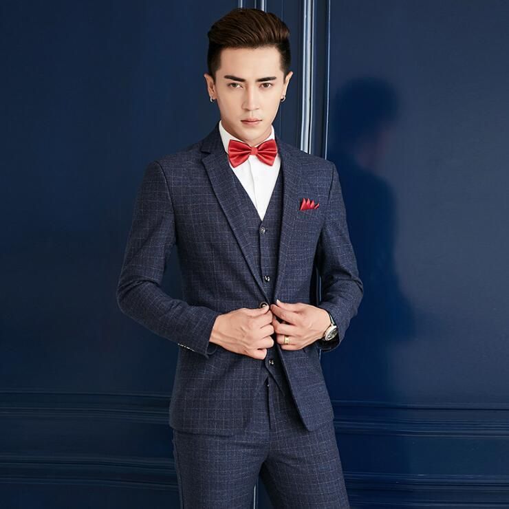 チェック柄 スーツ