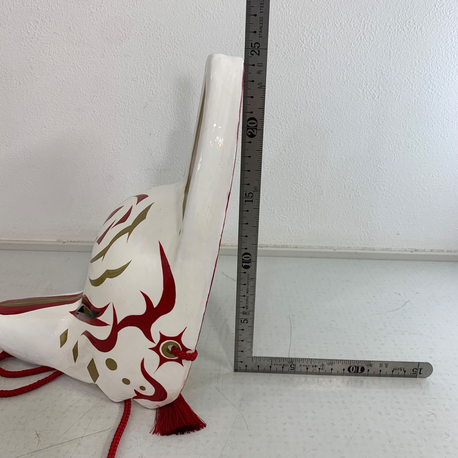 狐面堂：半狐面「太陽」≪羽二重張り≫ - メルカリ