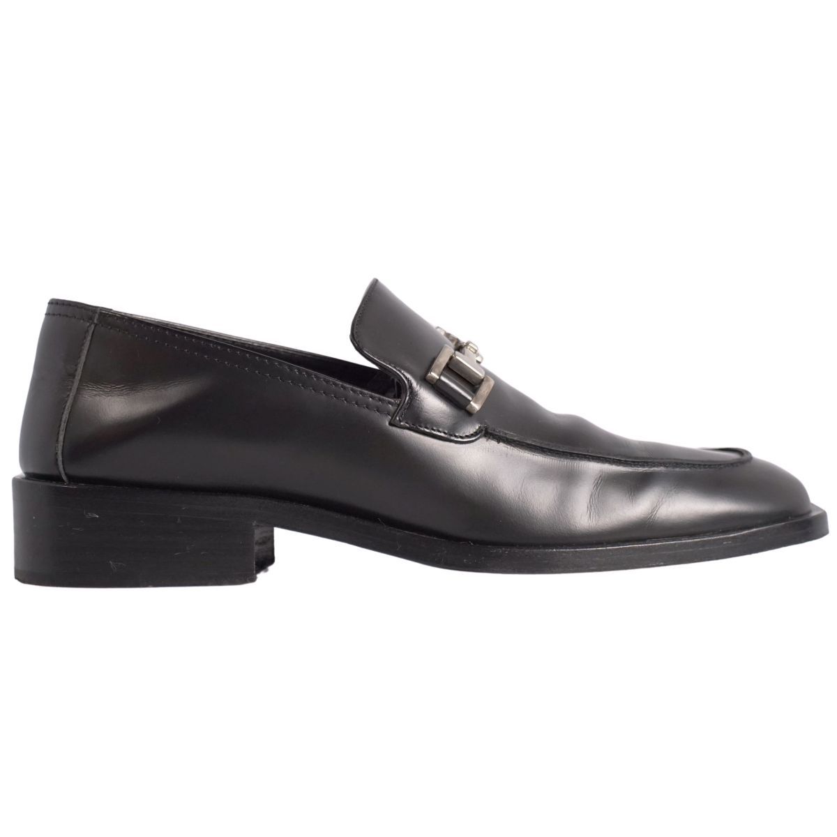 美品 グッチ GUCCI ローファー モカシン ホースビット レザー シューズ