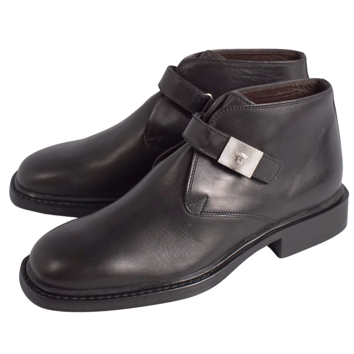 未使用 ジャンニヴェルサーチ GIANNI VERSACE ブーツ ショートブー