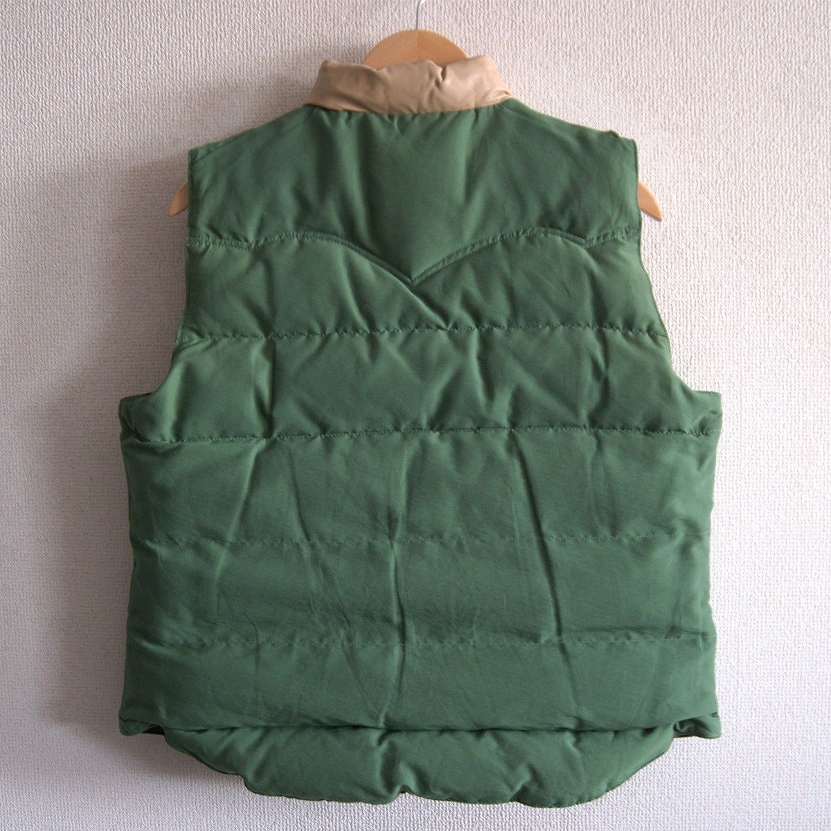 美品】STUDIO D'ARTISAN【リバーシブル レザー ダウンベスト】M