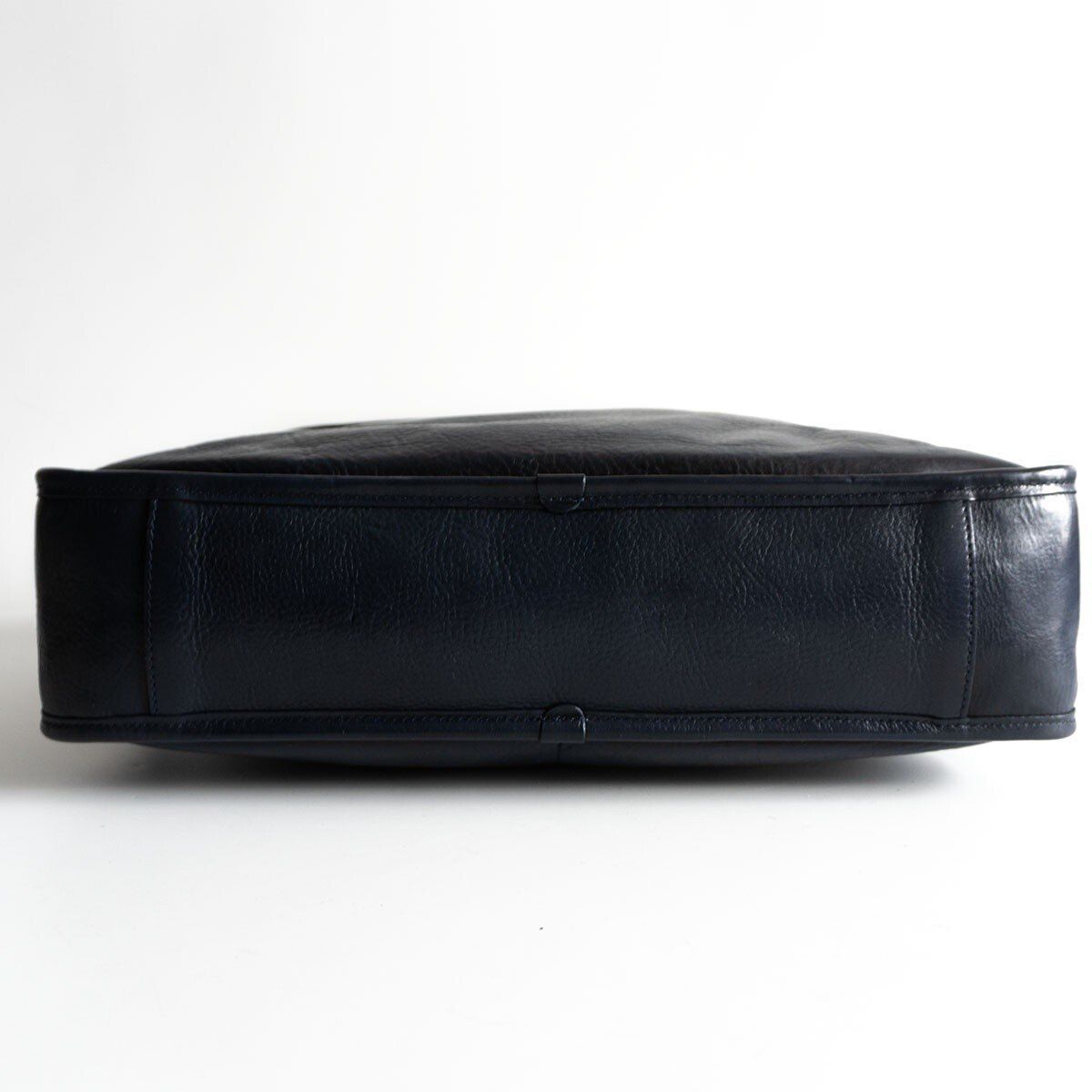 美品】FELISI 【8637/3-NK オールレザー ブリーフケース】 ネイビー