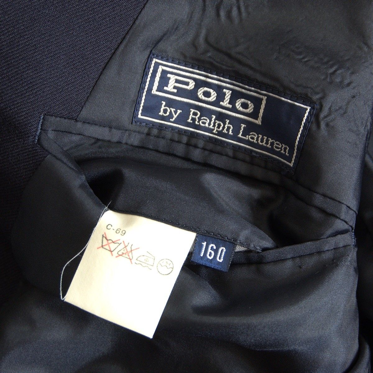【最高級品】POLO RALPH LAURENテーラードジャケット 紺ブレ POLO RALPH LAUREN ポロラルフローレン テーラードジャケット 紺