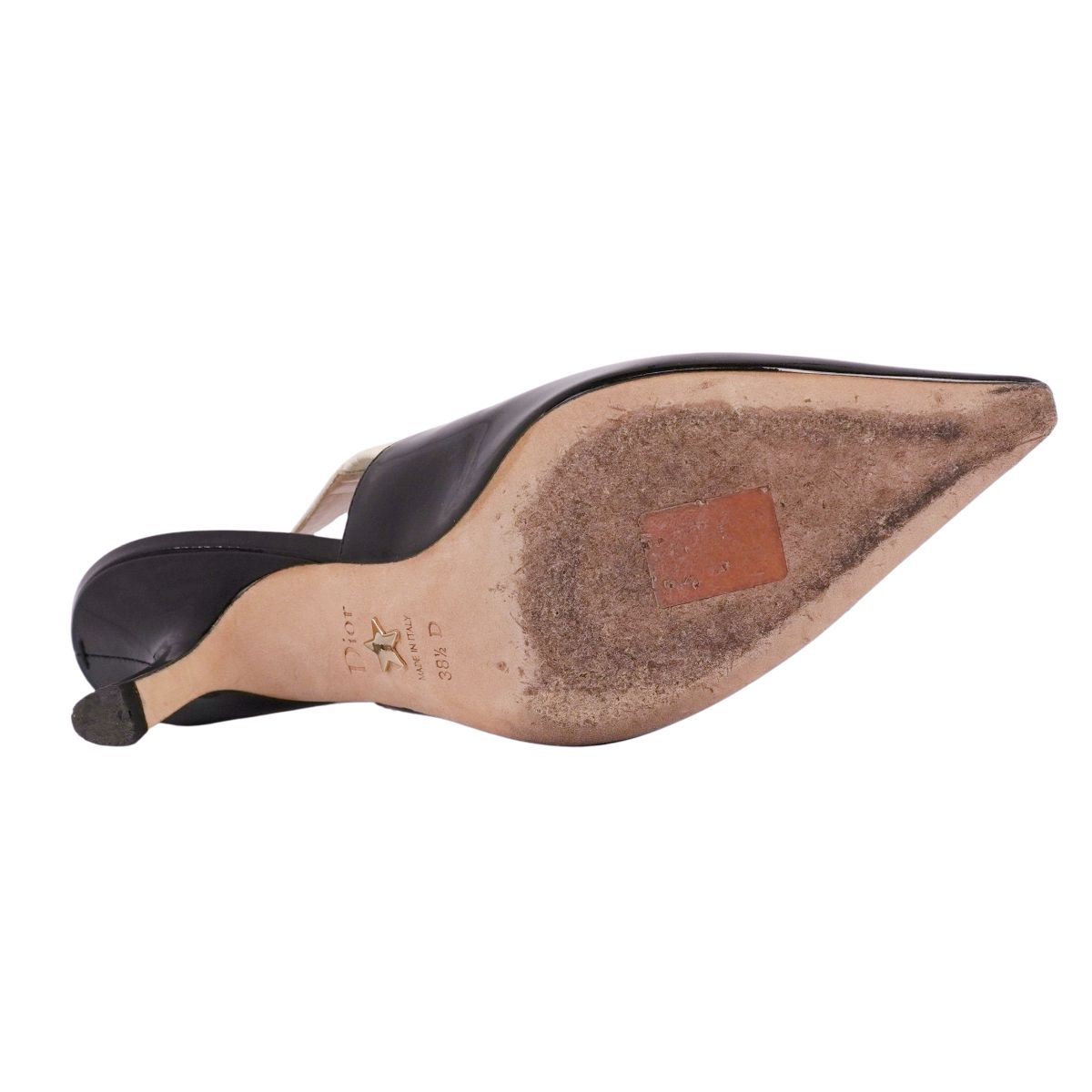 美品 クリスチャンディオール Christian Dior パンプス バックスト