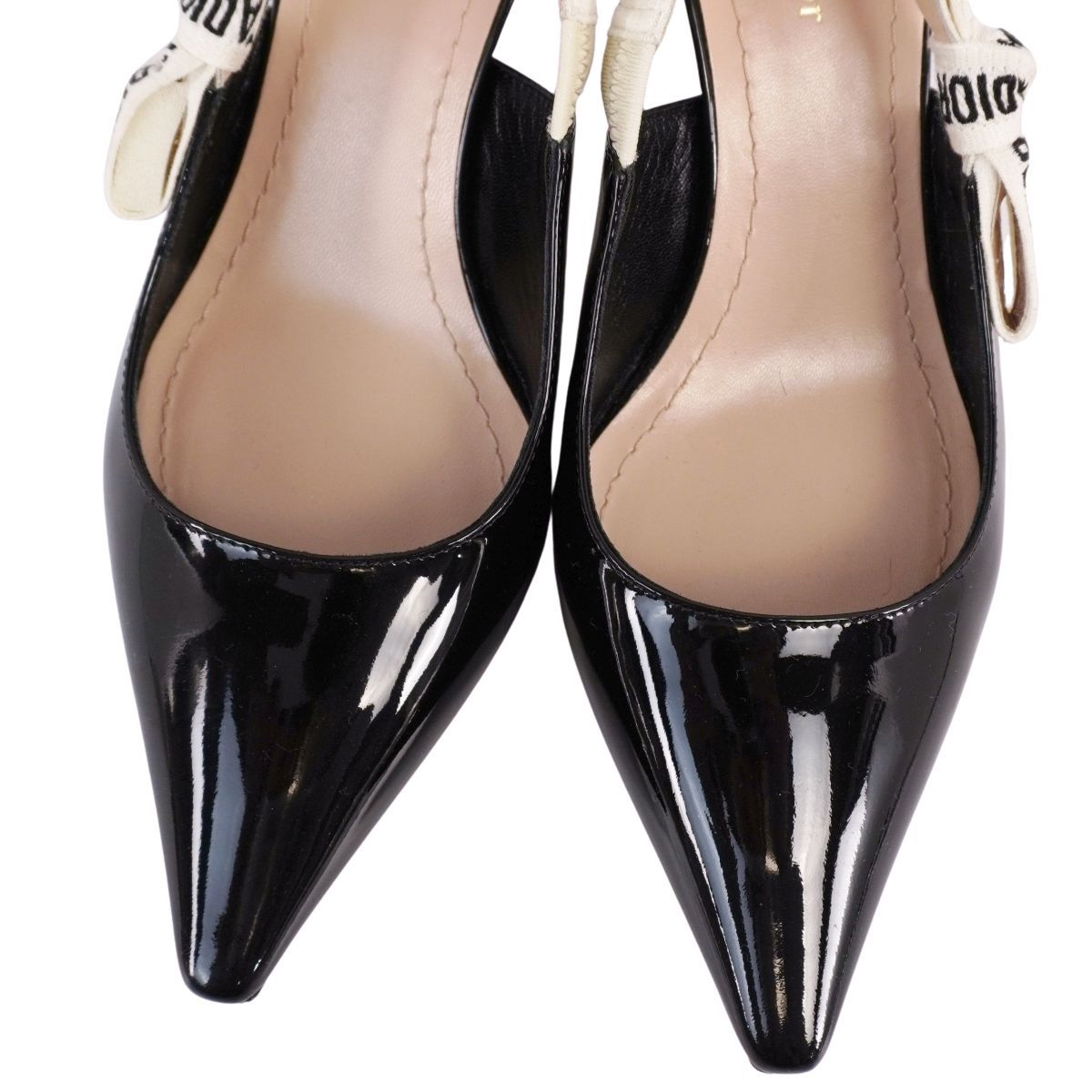 美品 クリスチャンディオール Christian Dior パンプス バックスト