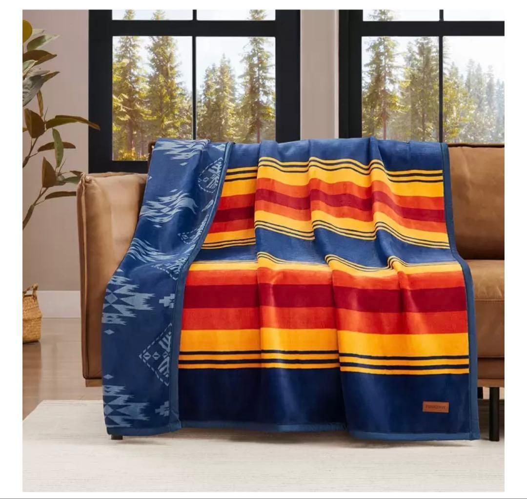 ペンドルトン 大判ひざ掛け リバーシブル 127cm x 177cm/PENDLETON