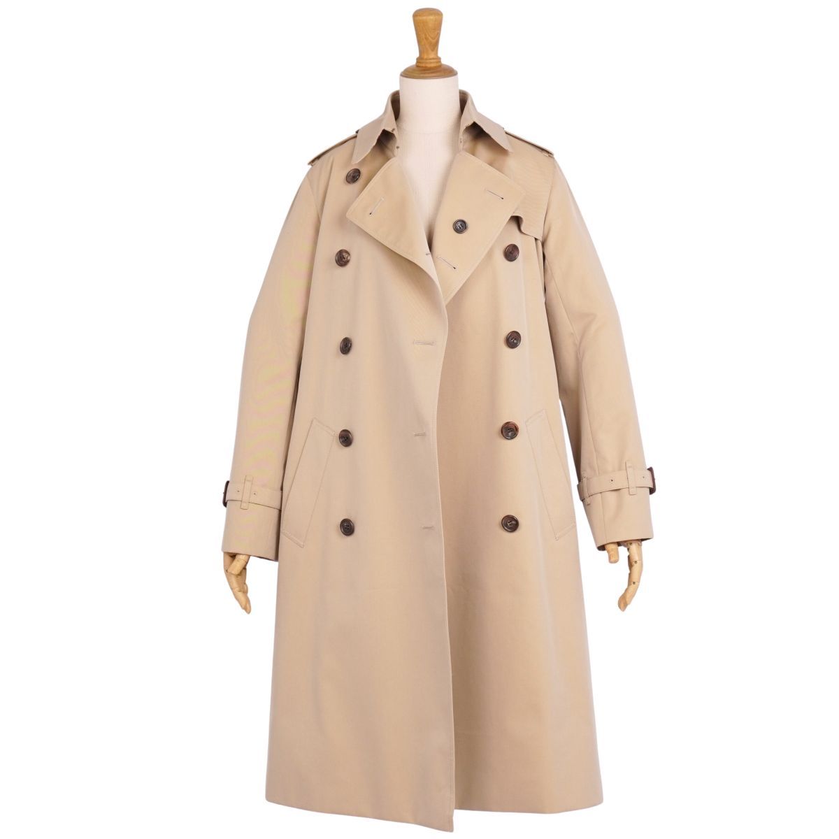 【美品】バーバリーロンドン　シングルトレンチコートS ライナー付きベージュ 極美品 バーバリー ロンドン BURBERRY LONDON コート ライナー付