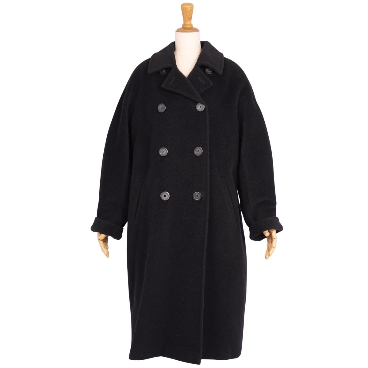 【美品】マックスマーラ　ダブルブレストチェスターコート　白タグ　マキシ　近年タグ Yahoo!オークション - 極美品 マックスマーラ Max Mara 白タグ コート