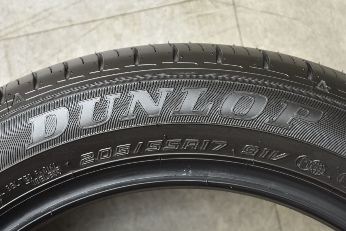 2025年製 新車外し品】ダンロップ エナセーブ EC300+ 205/55R17 4本 