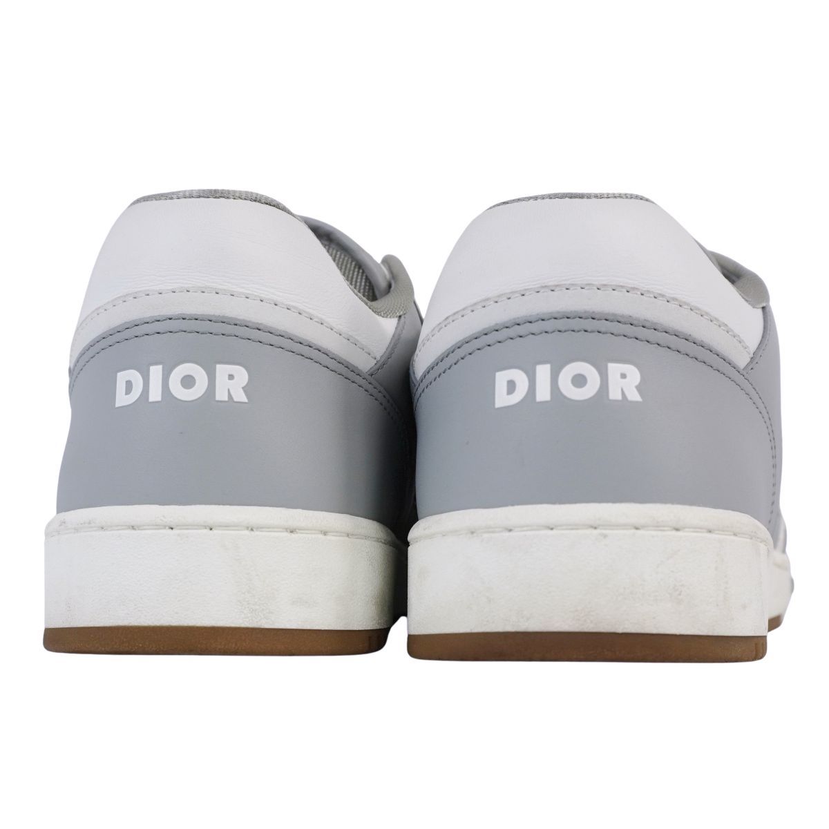 【美品✨】ディオール ローカットスニーカー B27 オブリーク メンズ グレー ディオール ローカットスニーカー B27 オブリーク メンズ グレー