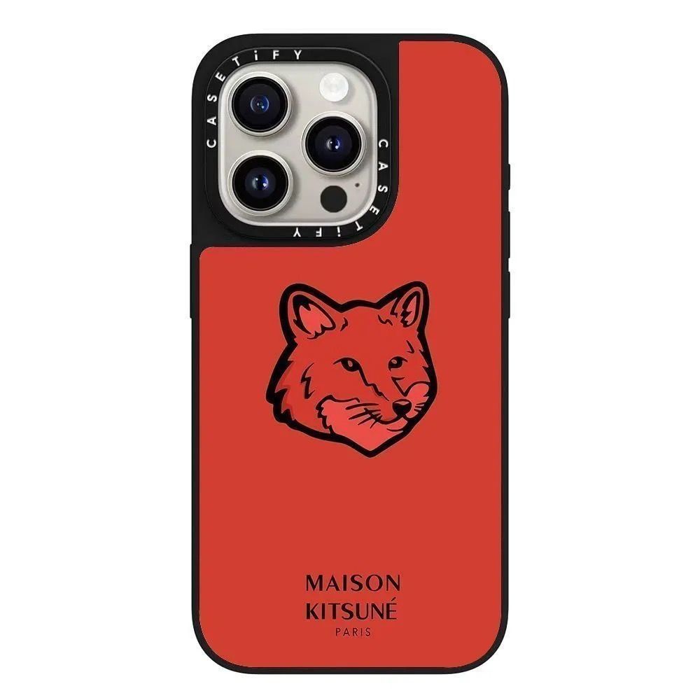 新品 MAISON KITSUNE CASETiFY 小狐のデザイン スマホケース