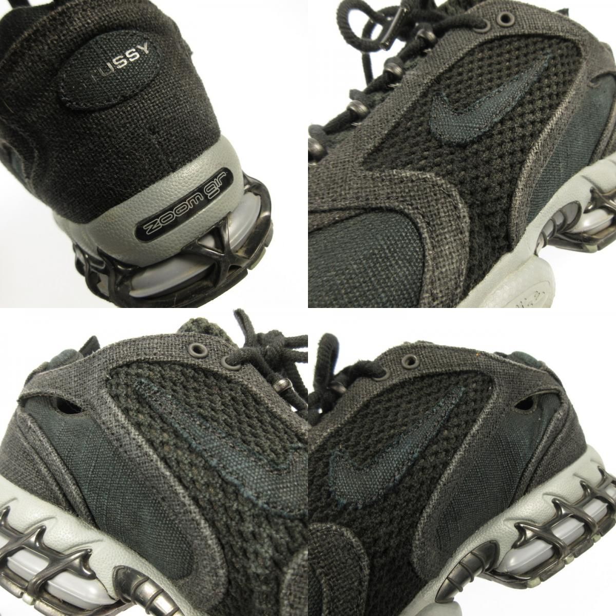 【姫路東店】 中古 NIKE | ナイキ×STUSSY スニーカー AIR ZOOM SPIRIDON CAGE 2 CQ5486-001 ブラック 【126】 姫路東店】 中古 NIKE | ナイキ×STUSSY スニーカー AIR ZOOM SPIRIDON