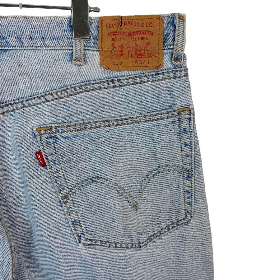 90s00sUSA製Levi'sリーバイス505デニムショーツハーフパンツショート