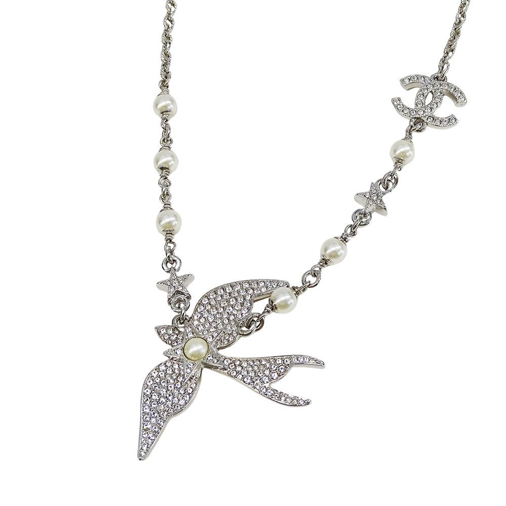 シャネル CHANEL ネックレス レディース ブランド フェイクパール