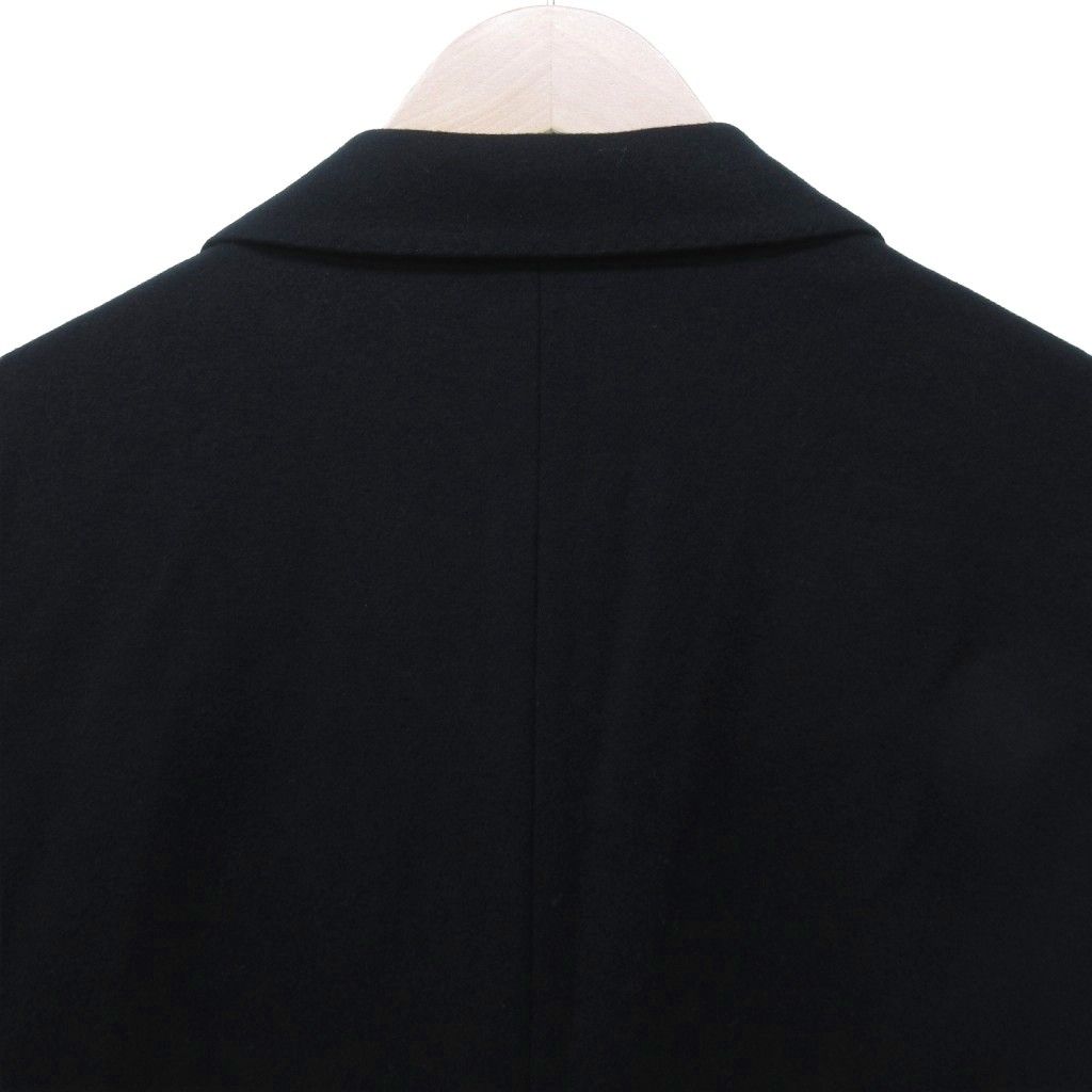 パパス Papas ウールテーラードジャケット ブレザー くるみボタン 長袖