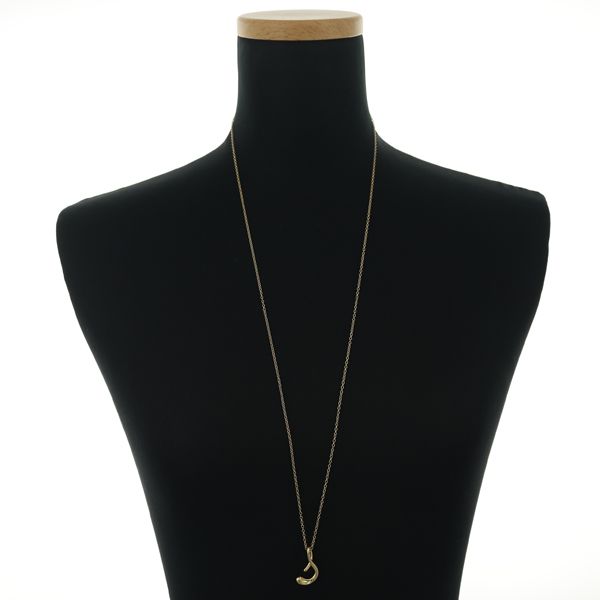 ティファニー ネックレス レター イニシャル S アルファベット ロング