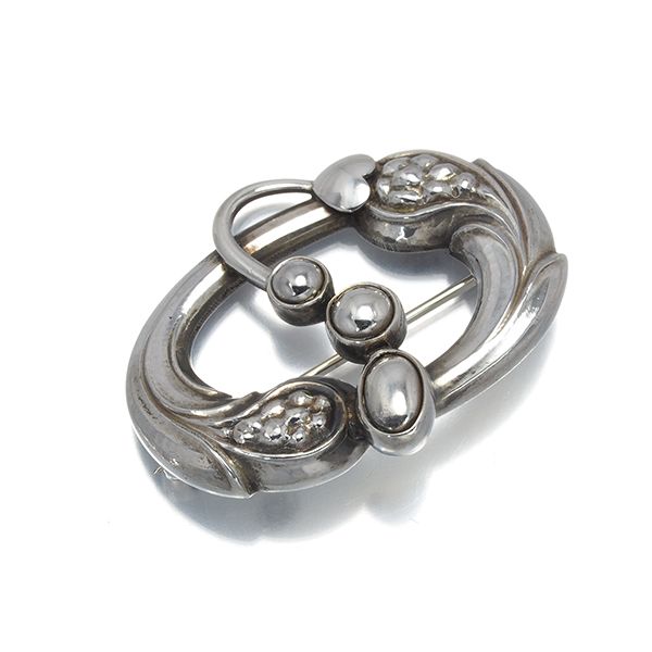 ジョージジェンセン ブローチ 77 シルバー 925 #180995 - メルカリ