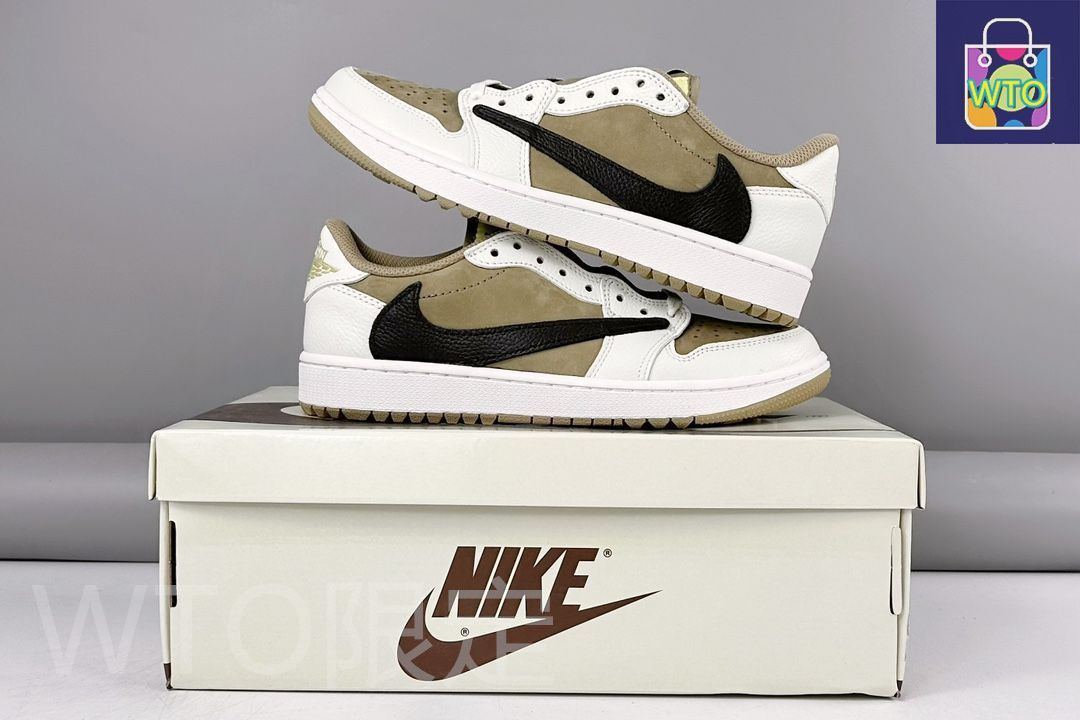 トラヴィススコット × ナイキ エアジョーダン1 ロー ゴルフ NRG