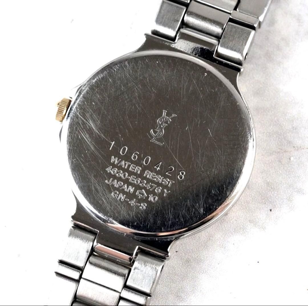 新品電池】 Yves Saint Laurent YSL イヴサンローラン 腕時計