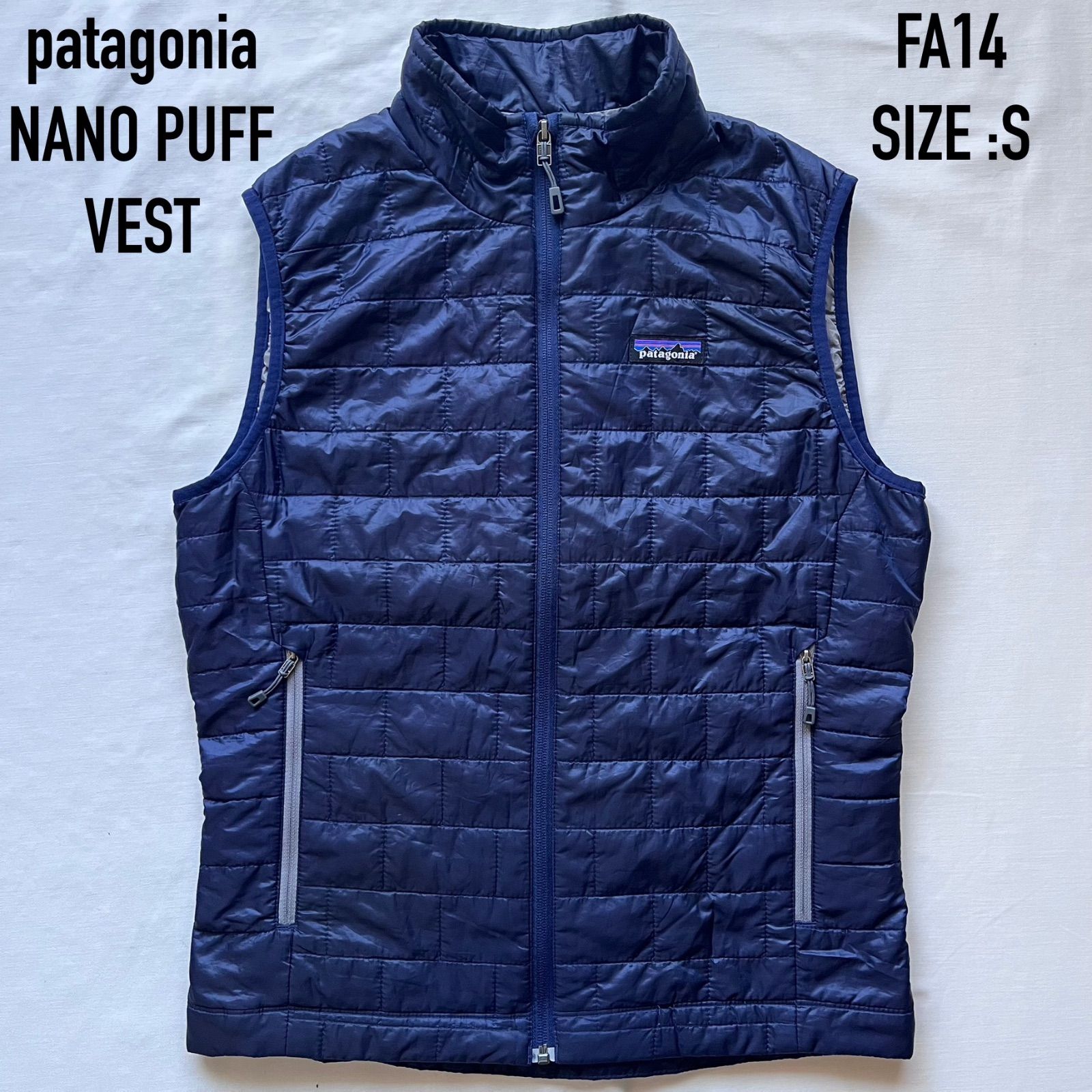 FA14パタゴニア patagonia ナノパフベスト ネイビー XL patagonia