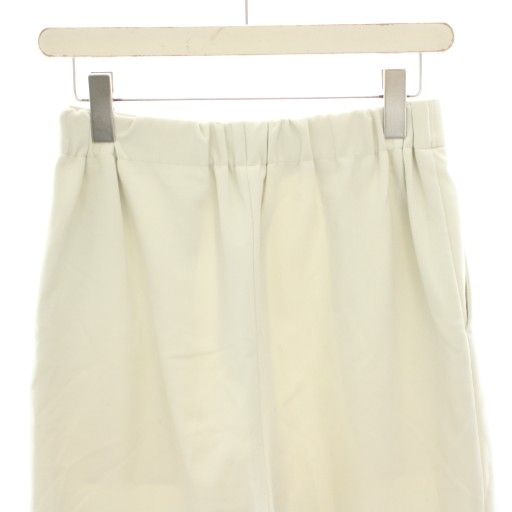 エンフォルド ENFOLD 20SS ダブルクロスタッククロップドパンツ