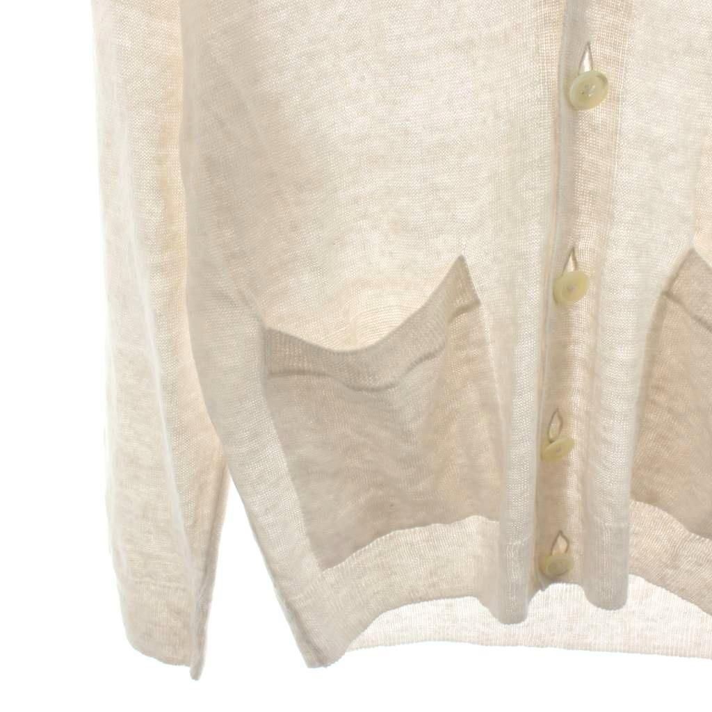 マーガレットハウエル MARGARET HOWELL 23SS カーディガン 薄手 麻