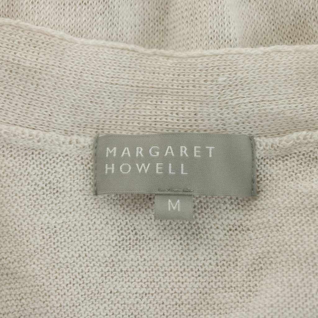 マーガレットハウエル MARGARET HOWELL 23SS カーディガン 薄手 麻