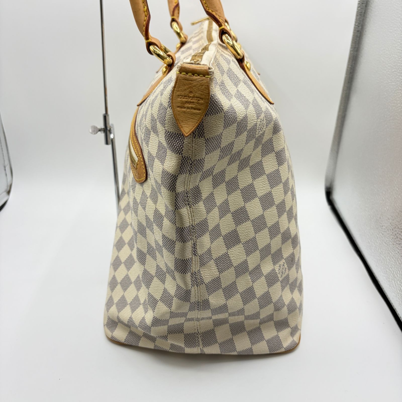 美品です！正規品ルイヴィトン ダミエ サレヤ　トートバッグ LOUIS VUITTON ダミエ・アズール サレヤGM N51184 ルイヴィトン