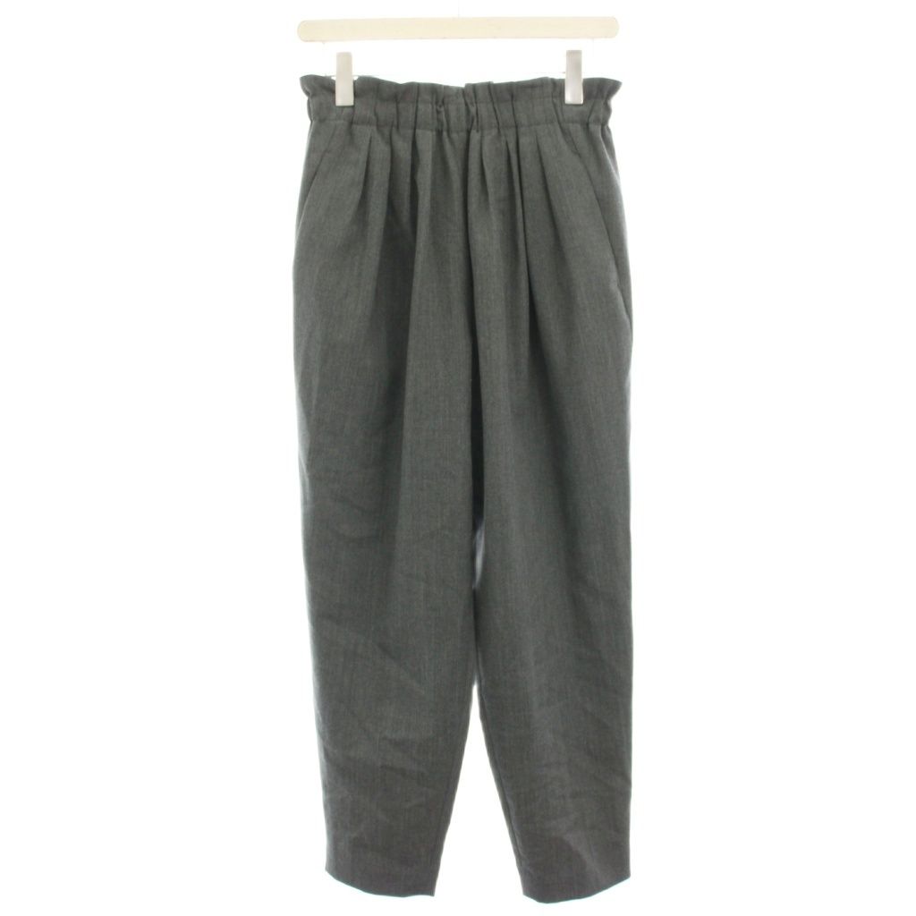 ENFOLD エンフォルド ライトサマーウール パンツ 30800円 エンフォルド ウール パンツの通販 ENFOLD エンフォルド ライトサマーウールトラウザー ワイドパンツ