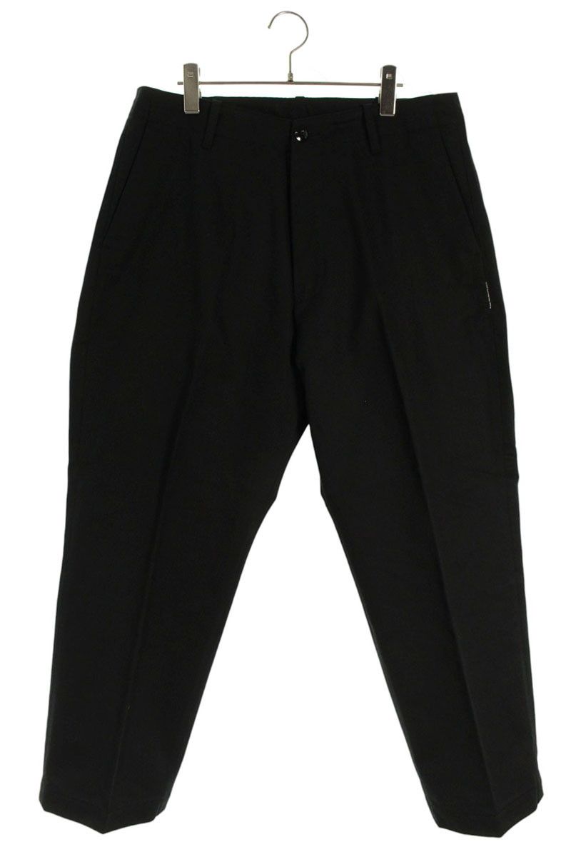 シークエル TYPE-XF ロゴプリントチノロングパンツ メンズ L