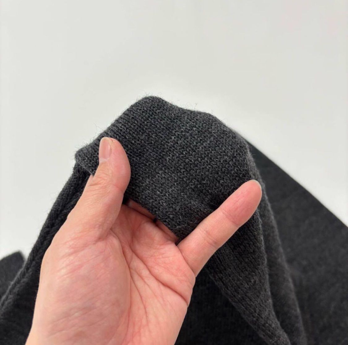 23aw 2023 新品 Blanc YM ブラン ワイエム Wool Knit Skipper Shirt BL