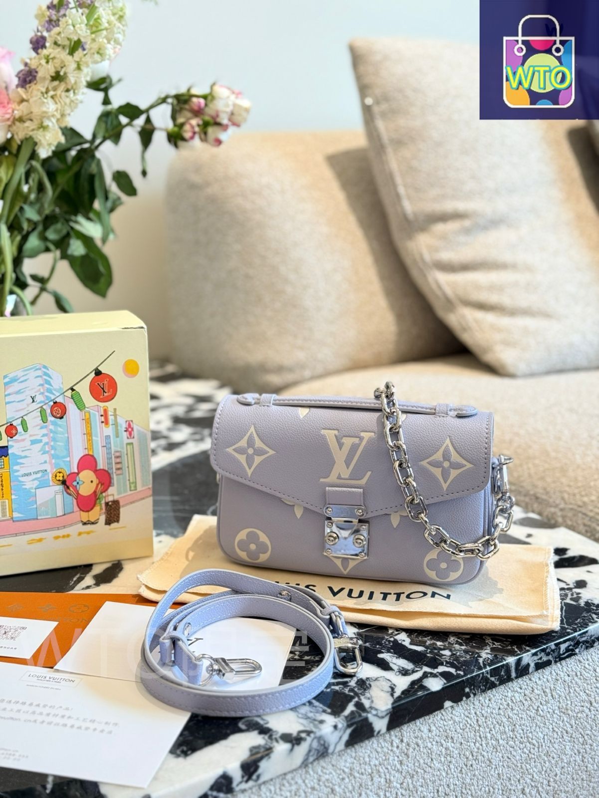 LOUIS VUITTON 2025年新作 パステルパープル ポシェット・メッサジェ