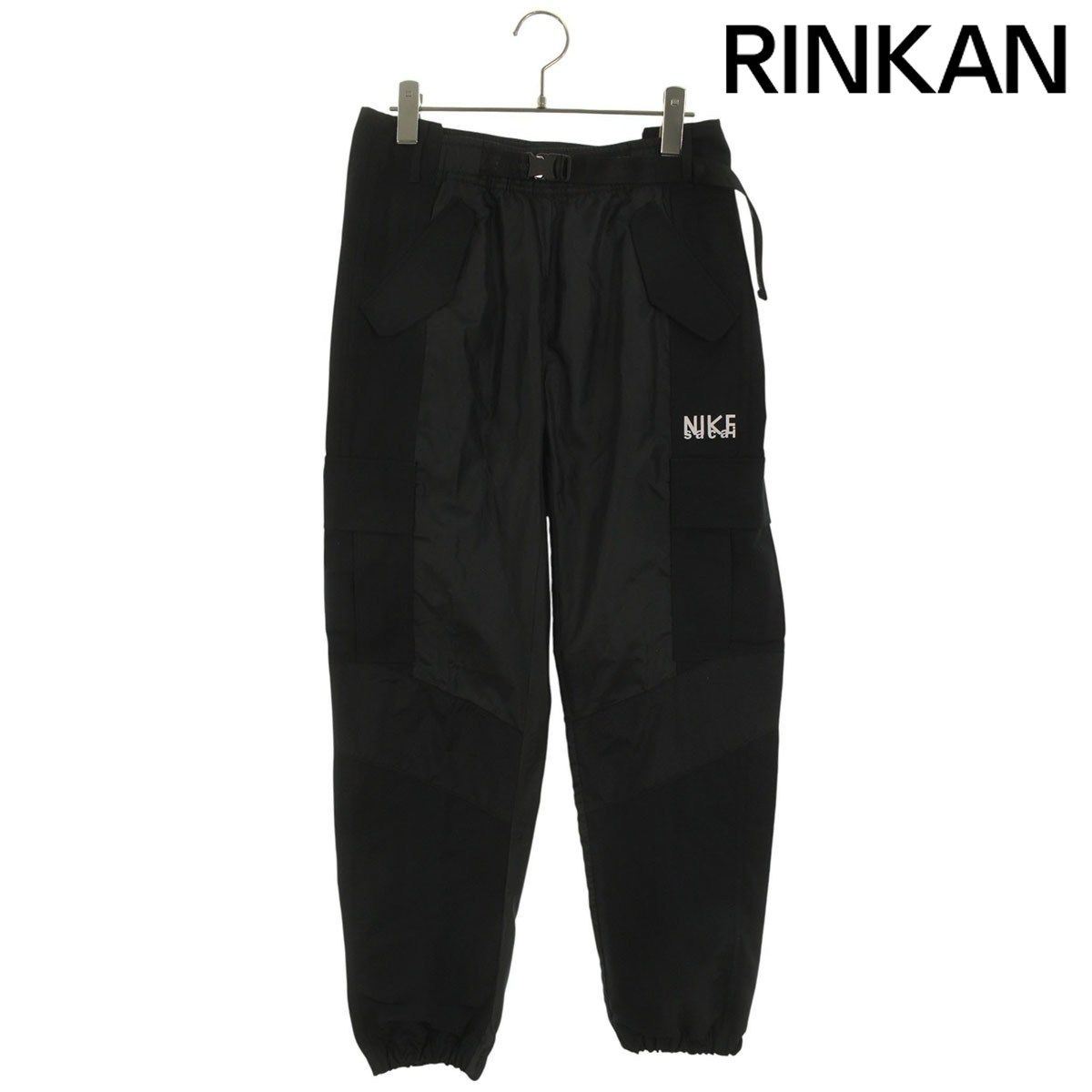 ナイキ ×サカイ Sacai DQ9060-010 ナイロンロングパンツ メンズ XS