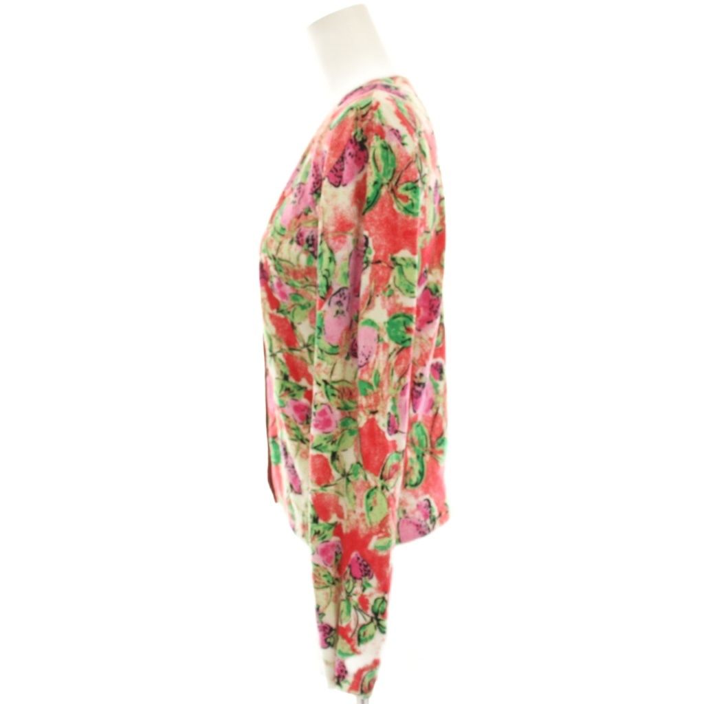 アンナモリナーリ ANNA MOLINARI カーディガン ボレロ 長袖 総柄