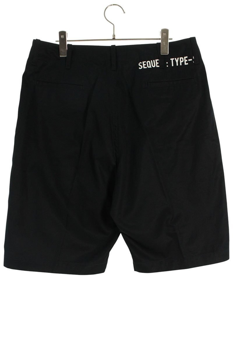 シークエル TYPE-S ロゴプリントハーフパンツ メンズ L - メルカリ