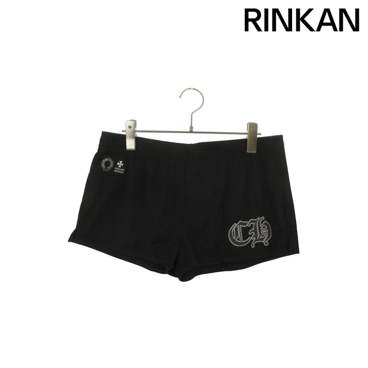 クロムハーツ MESH VARSITY SHORTS CHプリントメッシュハーフパンツ