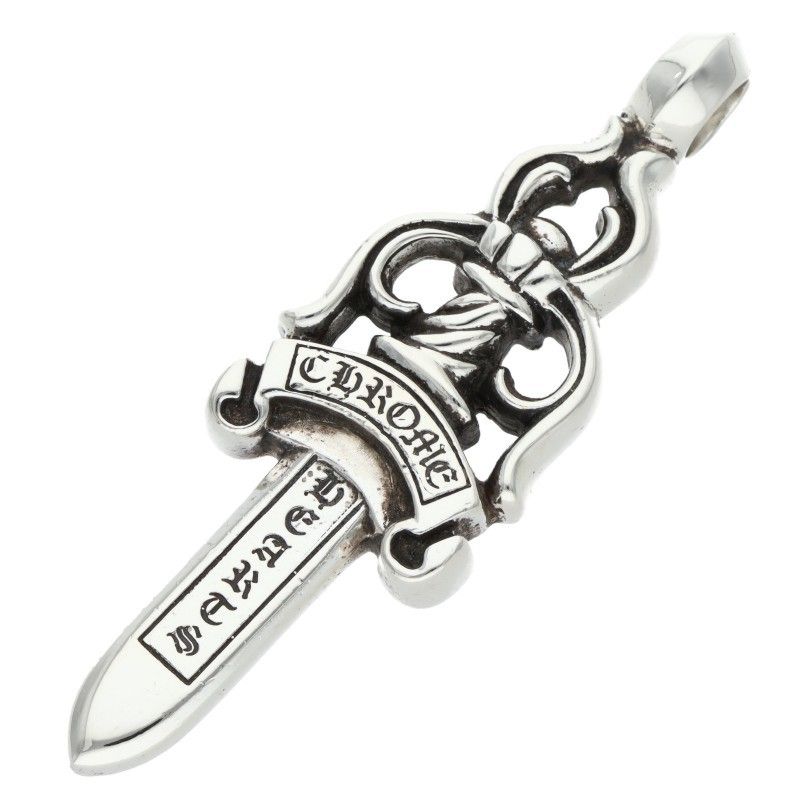 クロムハーツ LARGE DAGGER/ラージダガー ペンダント/シルバー