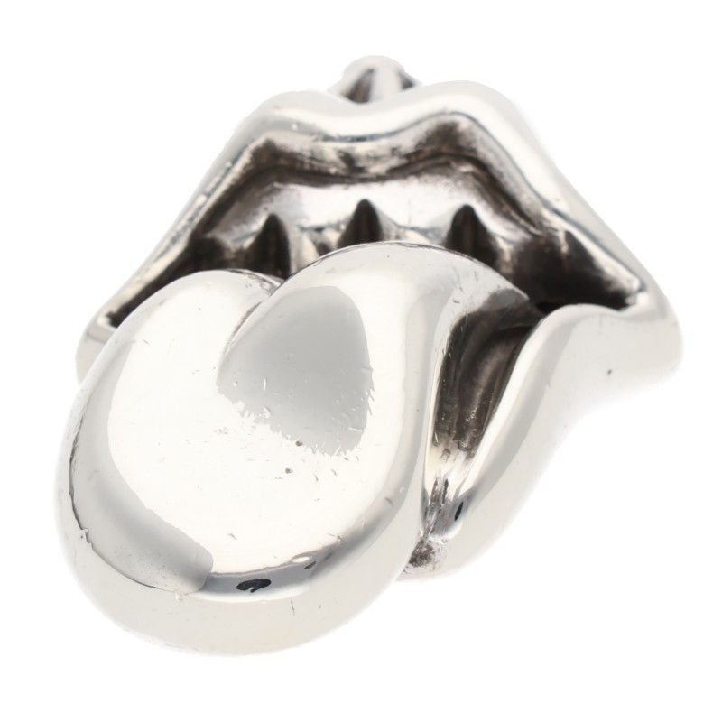 クロムハーツ LIPS TONGUE CHARM/リップアンドタンチャーム シルバー