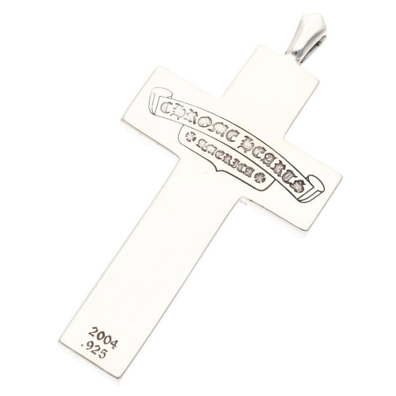 クロムハーツ FRMD CRS/マルチフレームドクロス ペンダント/シルバー