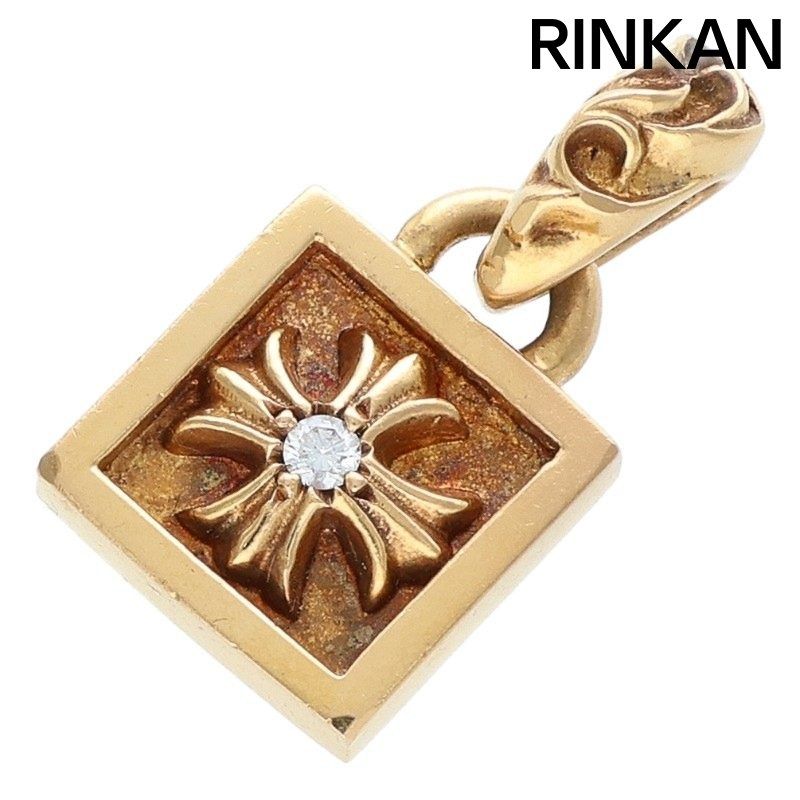 CHROME HEARTS クロムハーツ 22K CHプラス1ダイヤ ゴールド CHROME HEARTS クロムハーツ 22K CHプラス1ダイヤ ゴールド CHROME