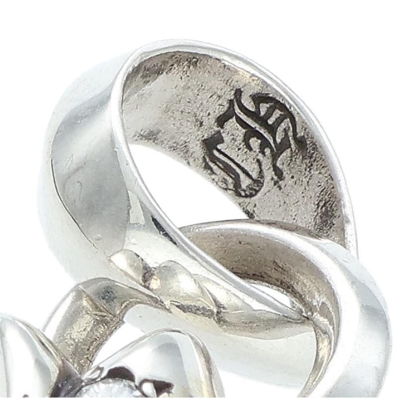 クロムハーツ CH CRS SML W/BALE P/D/スモールCHクロスベイル アフター