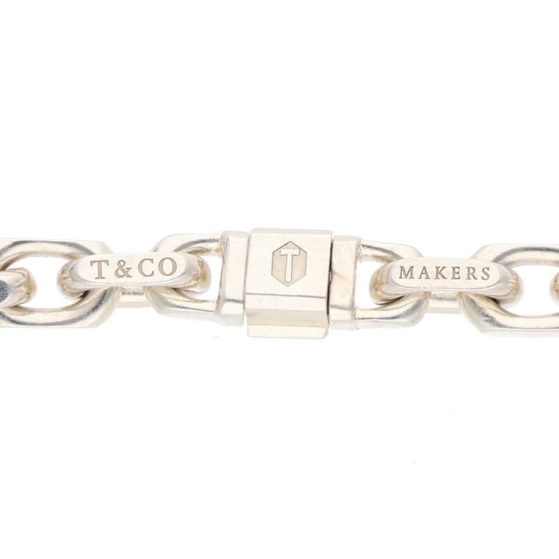 ティファニー MAKERS/メイカーズ K18コンビナローチェーンシルバー